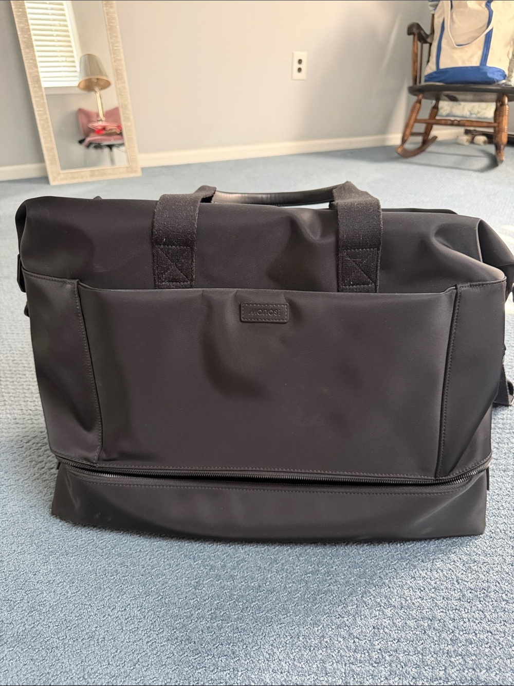 Monos metro weekender bag black used